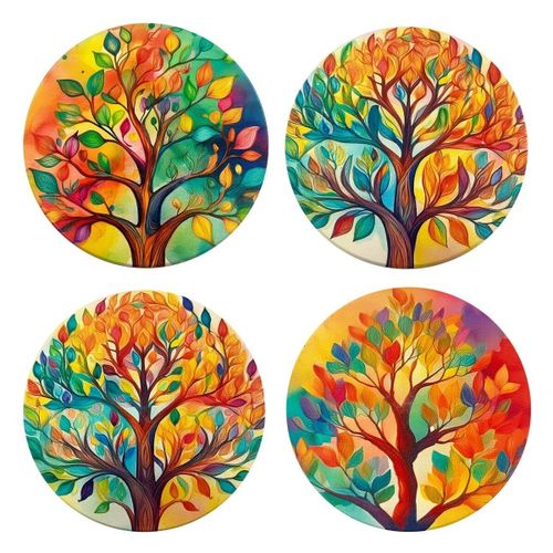 Trousse Sous-Verres Arbre De Vie - Signes Grimalt - Modalova
