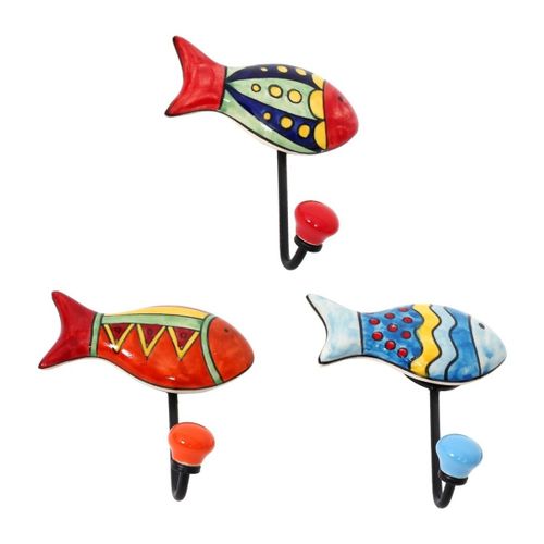 Statuettes et figurines Patère Murale Poisson - Signes Grimalt - Modalova