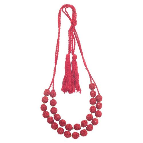 Collier Collier En Coton En Rouge - Isla Bonita By Sigris - Modalova