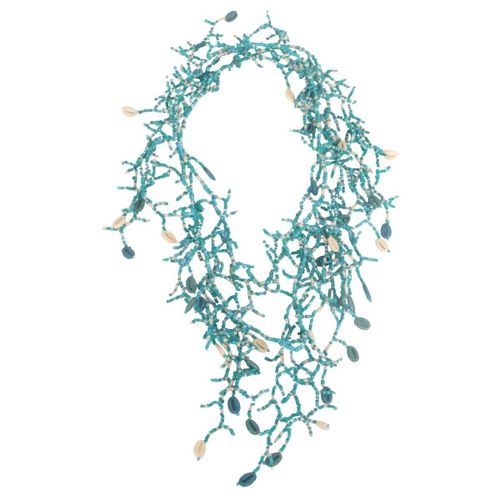 Collier Collier En Résine De Polyester En Bleu - Isla Bonita By Sigris - Modalova