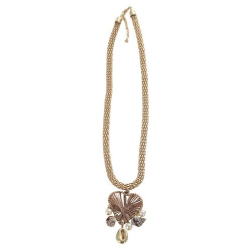 Collier Collier En Résine De Polyester Cœur - Isla Bonita By Sigris - Modalova