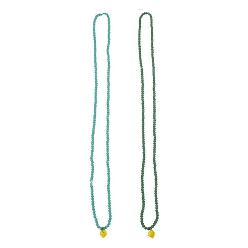Collier Lot De 2 Colliers En Coton En Vert - Isla Bonita By Sigris - Modalova