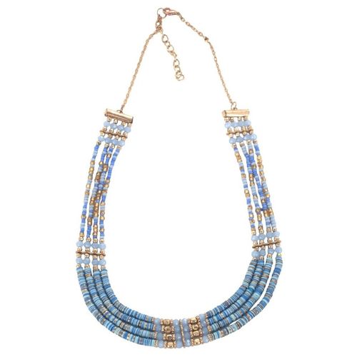 Porte clé Collier En Coton En Bleu - Isla Bonita By Sigris - Modalova