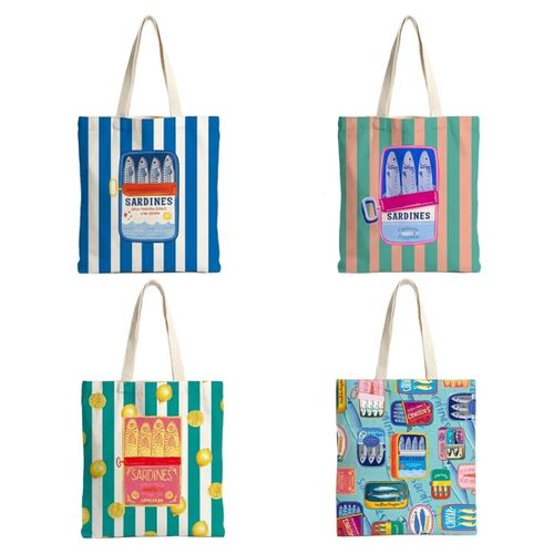 Cabas Sac Tote Sardines - Signes Grimalt - Modalova