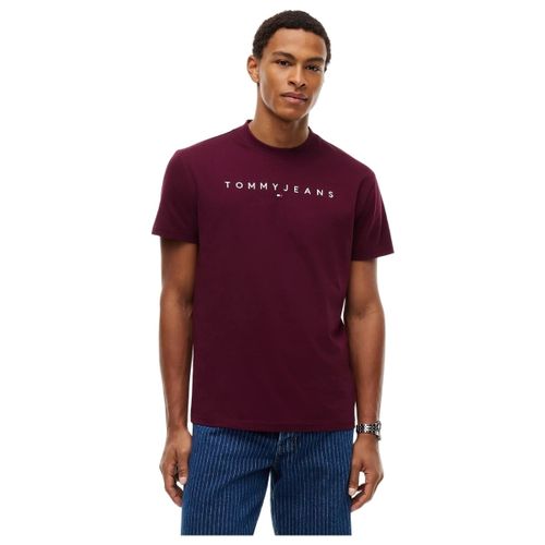 T-shirt T shirt Ref 69319 V11 Bordeaux - Tommy Jeans - Modalova