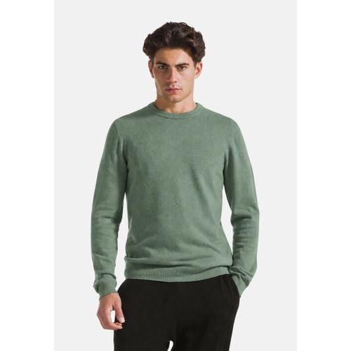 Pull SWEATER RIB DETAIL CASHMERE BLEND L/S - Sun68 - Modalova