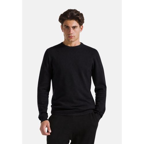 Pull SWEATER RIB DETAIL CASHMERE BLEND L/S - Sun68 - Modalova