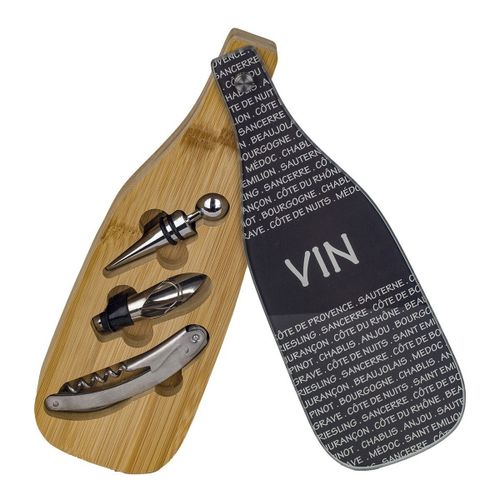 Bouteilles Set Vin 3 Pièces Noir - Signes Grimalt - Modalova