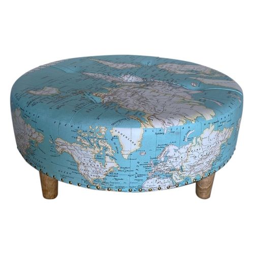 Poufs Tabouret Monde 80 Cm - Signes Grimalt - Modalova