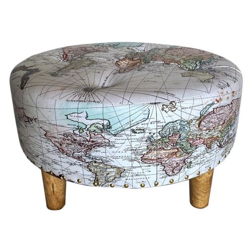 Poufs Tabouret Monde 60 Cm - Signes Grimalt - Modalova