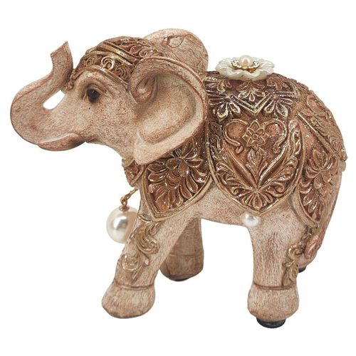 Statuettes et figurines Éléphant Beige Manteau Perles Petit - Signes Grimalt - Modalova