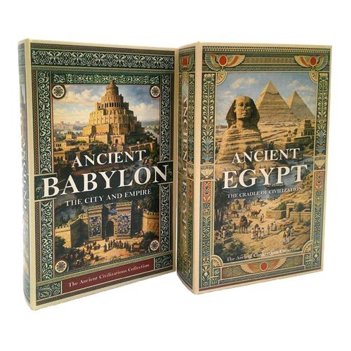 Paniers, boites et corbeilles Boîtes Livre Égypte Babylone Set 2 - Signes Grimalt - Modalova