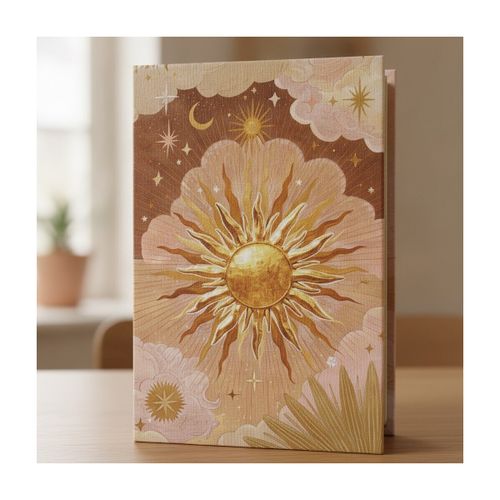 Paniers, boites et corbeilles Boîtes Livre Soleil Doré Boho Set 2 - Signes Grimalt - Modalova