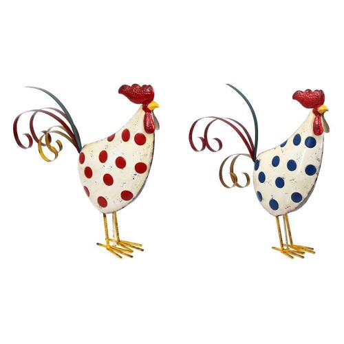 Statuettes et figurines Set 2 Grandes Poules À Pois - Signes Grimalt - Modalova