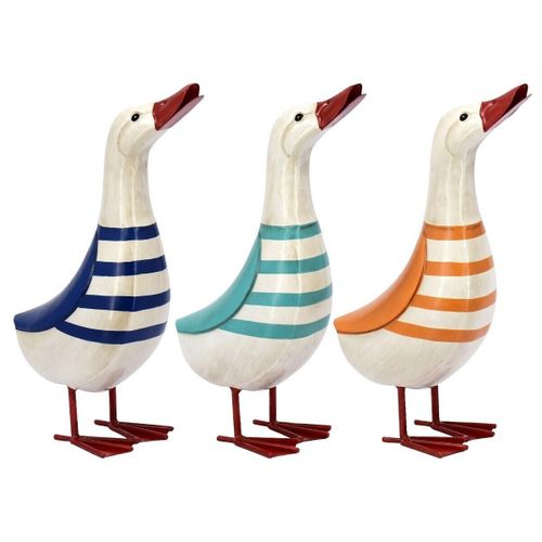 Statuettes et figurines Set 3 Canards Rayés Multicolores - Signes Grimalt - Modalova