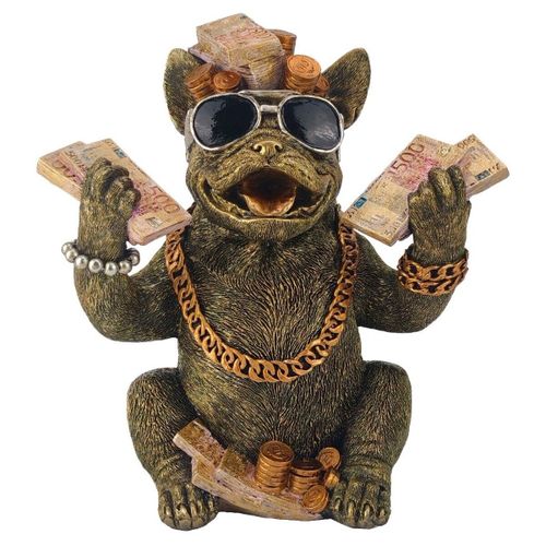 Statuettes et figurines Bouledogue Doré Avec Billets - Signes Grimalt - Modalova