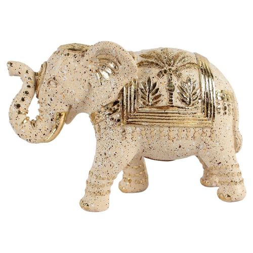Statuettes et figurines Petit Éléphant Beige Et Doré - Signes Grimalt - Modalova