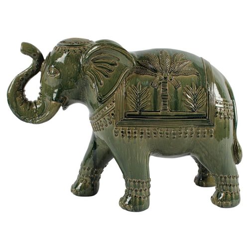 Statuettes et figurines Petit Éléphant Vert Olive - Signes Grimalt - Modalova