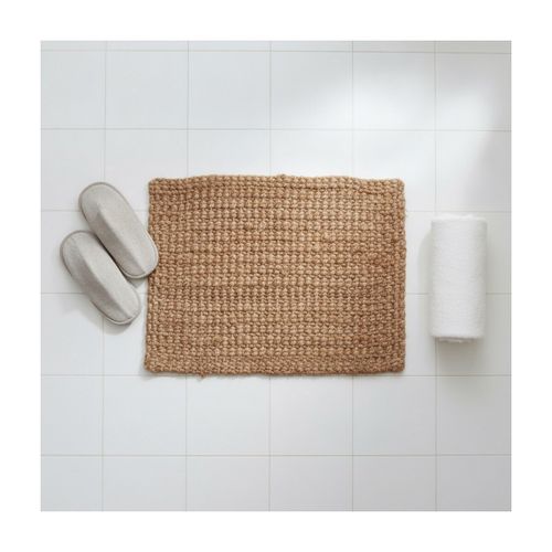 Tapis Tapis Jute Tressé Couleur Miel - Signes Grimalt - Modalova