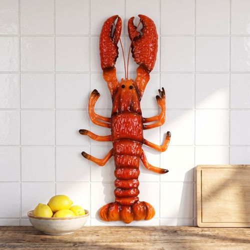 Statuettes et figurines Décoration Murale Homard Rouge Grand - Signes Grimalt - Modalova