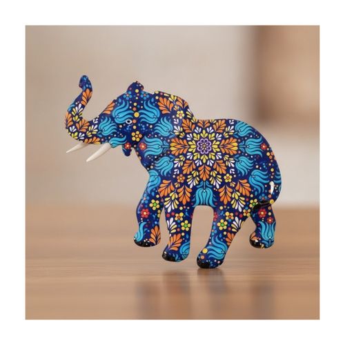 Statuettes et figurines Set 3 Petits Éléphants Fleuris Résine - Signes Grimalt - Modalova