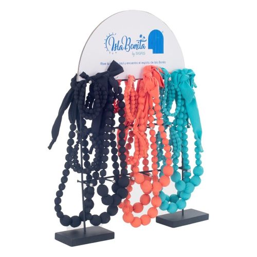 Echarpe Présentoir Bracelets Et Colliers 36 Pièces - Isla Bonita By Sigris - Modalova