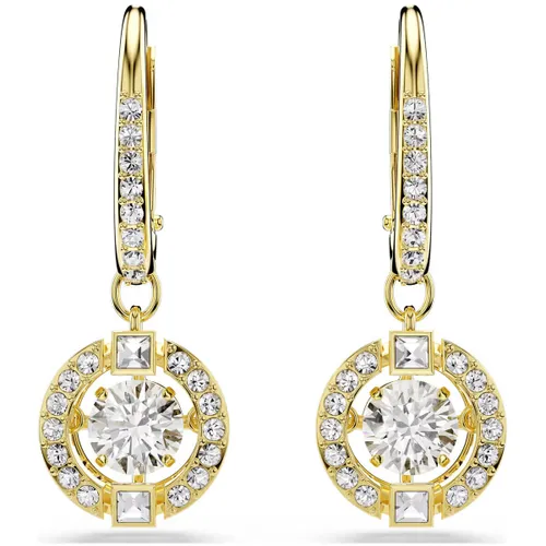 Boucles oreilles Boucles d'oreilles Una Angelic dorées - Swarovski - Modalova