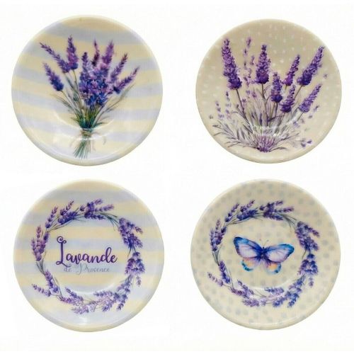 Statuettes et figurines Lot De 4 Magnets De Frigo Lavande - Signes Grimalt - Modalova