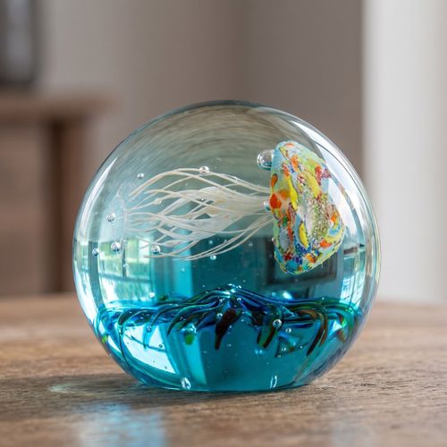 Statuettes et figurines Presse-Papier Boule Méduse Turquoise - Signes Grimalt - Modalova