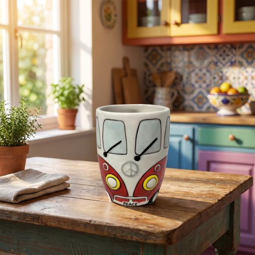Vases, caches pots d'intérieur Set 4 Tasses Combi Hippie - Signes Grimalt - Modalova