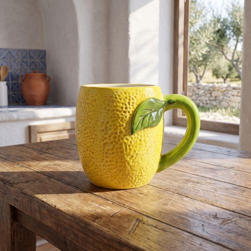 Lunchbox Tasse Citron Jaune - Signes Grimalt - Modalova