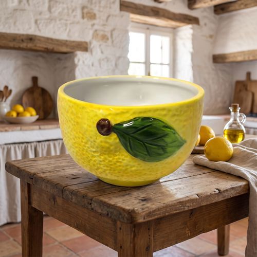 Vases, caches pots d'intérieur Bol Citron Jaune - Signes Grimalt - Modalova