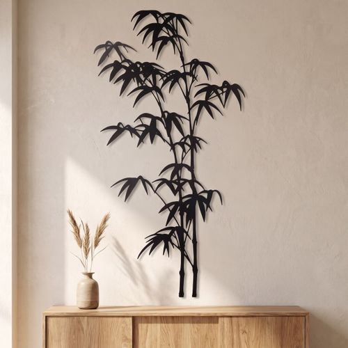 Statuettes et figurines Décoration Murale Bambou Noir - Signes Grimalt - Modalova