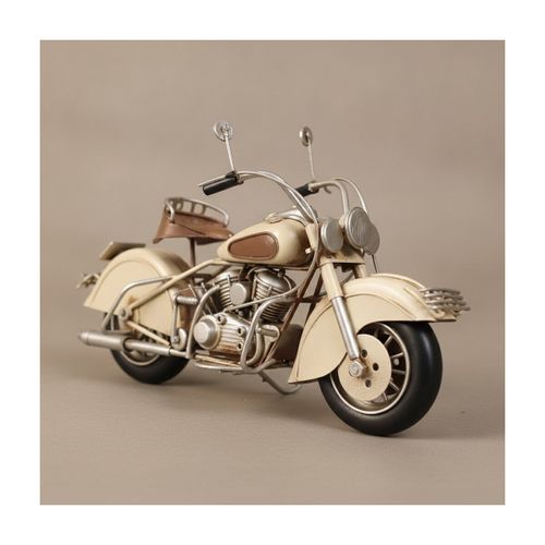Statuettes et figurines Set 3 Grandes Motos Crème Et Jaune - Signes Grimalt - Modalova