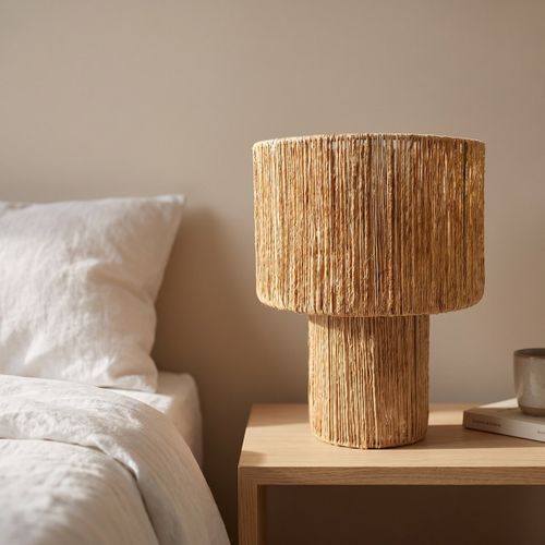 Lampes à poser Lampe À Poser En Jute Boho - Signes Grimalt - Modalova