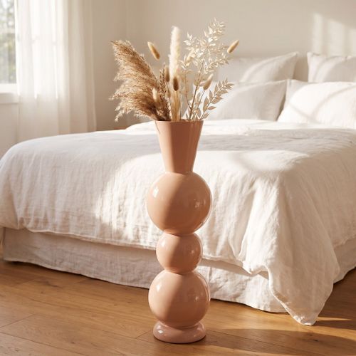 Vases, caches pots d'intérieur Vase De Sol Rose Nude À Boules - Signes Grimalt - Modalova