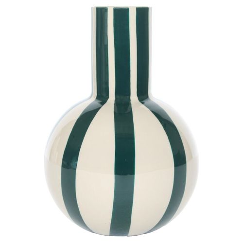 Vases, caches pots d'intérieur Vase Décoratif Rayé Vert Bouteille - Signes Grimalt - Modalova