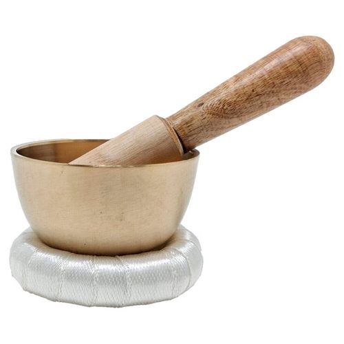 Statuettes et figurines Mini Bol Tibétain Doré Avec Coussin - Signes Grimalt - Modalova