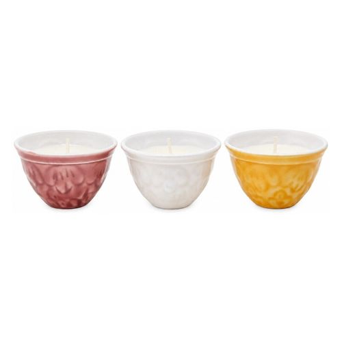 Bougies, diffuseurs Bougies En Pot Métal Émaillé Lot De 3 - Signes Grimalt - Modalova