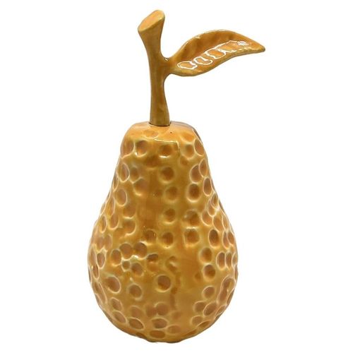 Statuettes et figurines Poire Décorative Aluminium Orange Moutarde - Signes Grimalt - Modalova