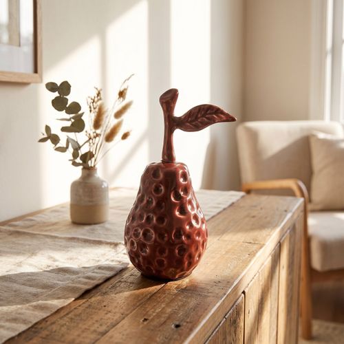 Statuettes et figurines Poire Décorative Aluminium Bordeaux - Signes Grimalt - Modalova
