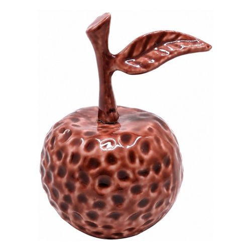 Statuettes et figurines Pomme Décorative Aluminium Rouge Tuile - Signes Grimalt - Modalova