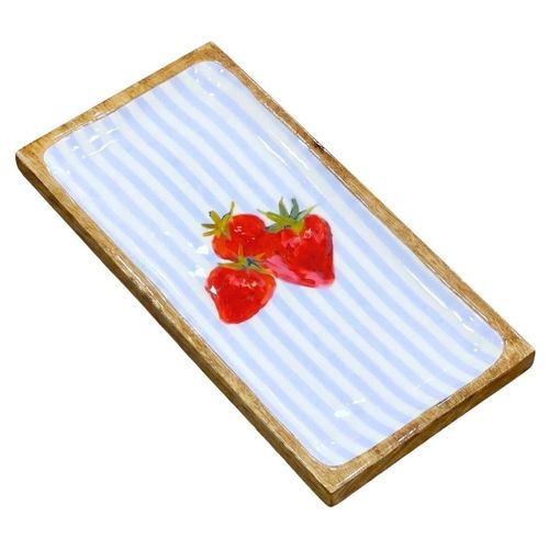 Vides poches Plateau Fraise Rayures Bleu - Signes Grimalt - Modalova