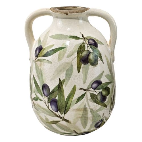 Vases, caches pots d'intérieur Vase À Anses Olives Grand - Signes Grimalt - Modalova