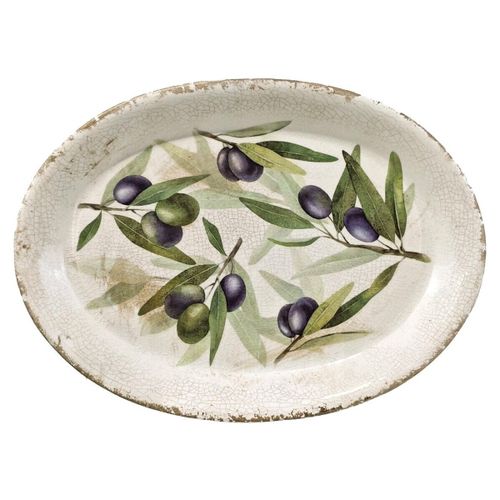 Paniers, boites et corbeilles Assiette Ovale Olives - Signes Grimalt - Modalova
