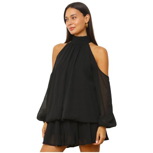 Robe courte Robes - Noir - La Modeuse - Modalova