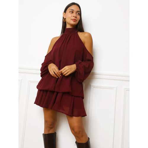 Robe Robes - Bordeaux - La Modeuse - Modalova