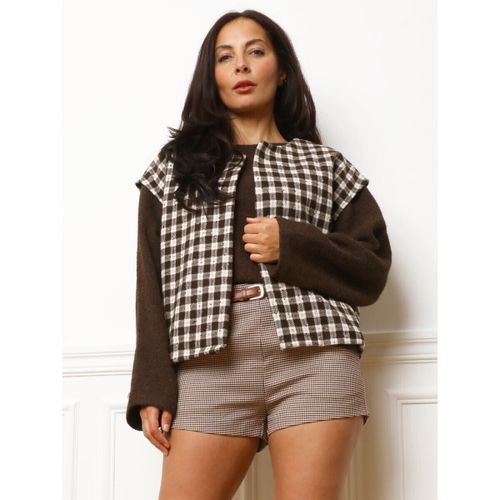 Gilet Gilets, cardigans - Marron - La Modeuse - Modalova