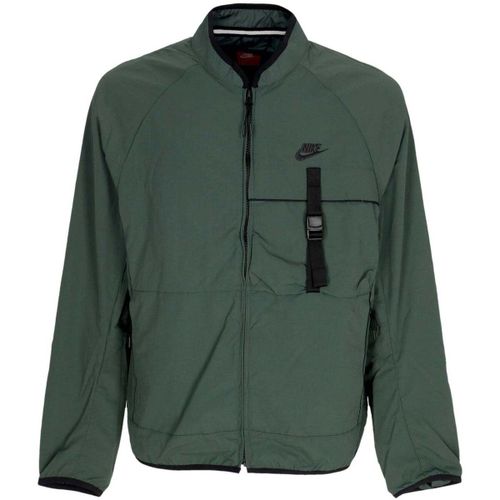 Blouson Giubbotto Uomo Tech Woven Jacket Vintage Green/black - Nike - Modalova