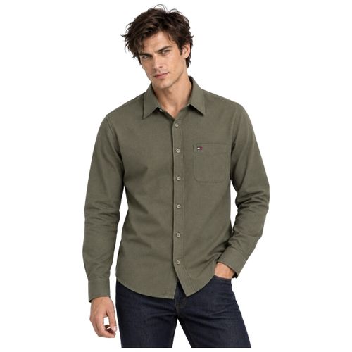 Chemise Chemise Ref 69298 M04 Vert kaki - Tommy Jeans - Modalova